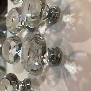 Crystal Drawer Pulls (30 count) New